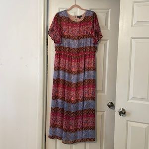 Lane Bryant Boho Maxi Dress